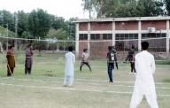 LARKANA, PAKISTAN, MAY 09: Students of Chandka Medical College are take part in various games during Sports Week held at College premises in Larkana on Thursday, May 9, 2024. (Samad Jamal\/PPI Images