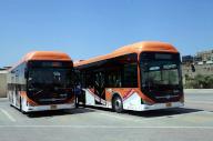 KARACHI, PAKISTAN, MAY 16: View of Orange Line Bus Service project after inauguration ceremony, at Orangi Town in Karachi on Thursday, May 16, 2024. (S.Imran Ali\/PPI Images