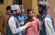 QUETTA, PAKISTAN, MAY 16: Member of National Assembly (MNA), Mian Khan Bugti listening the problems of citizens during his visit to Civil Secretariat in Quetta on Thursday, May 16, 2024. (Sami Khan\/PPI Images
