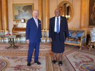 King Charles III during an audience with Prime Minister of Fiji, Sitiveni Rabuka, at Buckingham Palace, London. Picture date: Tuesday May 7, 2024., Credit:Yui Mok \/ Avalon
