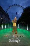 LONDON, ENGLAND – MAY 29: Kelnacca – first live action jedi Wookiee – and fans in costume attend the UK Photocall of Lucasfilm’s ‘Star Wars: The Acolyte’ at The London Eye in London, on May 29, 2024., Credit:StillMoving for Disney+ / 