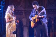 Crissie Rhodes and Ben Earle of English Country music duo The Shires perform an intimate acoustic show at Union Chapel, London, England, UK on Friday 31 May 2024., Credit:Justin Ng / Avalon