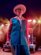 Kevin Rowland with his band Dexys at Wychwood Music Festival 2024, Cheltenham Racecourse, Cheltenham, Glos, Credit:Jules Annan / Avalon