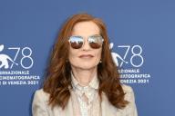 Isabelle Huppert during the photocall at the 78th Venice Film Festival, Venice, ITALY-01-09-2021, Credit:Maria Laura Antonelli / Avalon