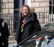Filming of Eurovision in Edinburgh Tuesday, 1st October 2019 Pictured: Will Ferrell arrives on