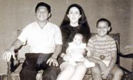 Democratic Presidential candidate Sen. Barack Obama (D-IL) is pictured with his mother Ann (C) his half-sister Maya Soetoro and his stepfather Lolo Soetoro (L) in an undated childhood photo taken in Jakarta Indonesia. Obama lived and attended ...