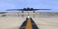 ANDERSEN AIR FORCE BASE Guam -- A B-2 Spirit taxis down the flightline here April 25. B-2 Spirits and 270 Airmen from from the 393rd Expeditionary Bomb Squadron are Whiteman Air Force Base Mo. are deployed here as part of the Pacific Commands ...