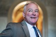 UNITED STATES - MAY 21: Sen. Tim Kaine, D-Va., is seen in the U.S. Capitol on Tuesday, May 21, 2024. (Tom Williams\/CQ Roll Call