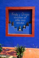 Frida Kahlo Museum (Blue House), Coyoacan, Mexico City, Mexico, North America