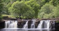 Wain Wath Falls, near Keld, Swaledale, Yorkshire Dales National Park, Yorkshire, England, United Kingdom, Europe