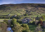 Village of Burnsall and the River Wharfe, Wharfdale, Yorkshire Dales National Park, Yorkshire, England, United Kingdom, Europe