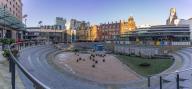 View of Great Northern Square, Manchester, Lancashire, England, United Kingdom, Europe
