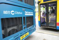 Citybusâs first hydrogen-powered double-deck bus put into service on Sunday. 25FEB24. SCMP / Sam