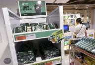 A household goods chain shop in Mongkok sells designated bags for waste disposal for Municipal Solid Waste Charging (MSW charging). The Government is discussing the direction of the Municipal Solid Waste Charging (MSW charging) policy this week. 