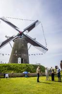 METERIK - Princess Beatrix of The Netherlands visits the windmill Ã¢&#x80;&#x98;Eendracht maakt MachtÃ¢&#x80;&#x99; at national Windmill Day, 11 May 2024. The windmill excist 125 years, Princess Beatrix is patroness of the Dutch Windmill Association. Photo: Patrick van Katwijk//MONARCHYPRESSEUROPE_1904.04052/Credit:Van Katwijk/MPE/SIPA