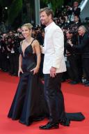 Chris Hemsworth and Elsa Pataky attend the screening of the movie "Furiosa: A Mad Max Saga" at the 77th annual Cannes Film Festival at Palais des Festivals.//03PARIENTE_2151005/Credit:JP PARIENTE/SIPA
