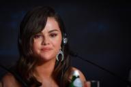 Selena Gomez attends the Emilia Perez press conference during the 77th annual Cannes Film Festival at Palais des Festivals on May 19, 2024 in Cannes, France. //PECQUENARDCYRIL_SELENAGOMEZCONF-CPECQUENARD-7400/Credit:CYRIL PECQUENARD/SIPA