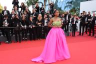 Aja Naomi King,Red Carpet LÃAMOUR OUF (BEATING HEARTS) during the 77th International Cannes Film Festival at Palais des Festivals, Cannes FRANCE - 23\/05\/2024\/\/03PARIENTE_C0704ANNES\/Credit:JP PARIENTE\/SIPA