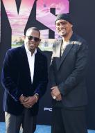 Martin Lawrence and Will Smith at the Los Angeles premiere of 