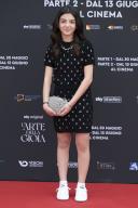 Viviana Mocciaro attends at premiere of Sky tv series "L