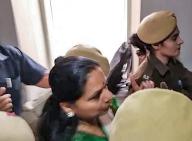 New Delhi, March 26, 2024 (ANI): BRS leader K Kavitha being brought to Rouse Avenue court at the end of her Enforcement Directorate (ED) custody in Delhi excise policy money laundering case, in New Delhi on Tuesday. (ANI Photo via Hindustan Times\/Sipa USA