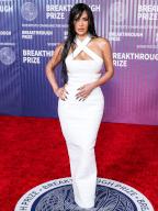 LOS ANGELES, CALIFORNIA, USA - APRIL 13: Kim Kardashian arrives at the 10th Annual Breakthrough Prize Ceremony held at the Academy Museum of Motion Pictures on April 13, 2024 in Los Angeles, California, United States. (Photo by Xavier Collin/Image Press Agency/Sipa USA