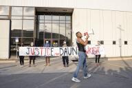 University of Michigan students marched across campus demanding justice for Daunte Wright in Ann Arbor, Mich. on April 23, 2021. Wright was killed by former Brooklyn Center, Minn. police officer Kim Potter on April 11. (Photo by Dominick Sokotoff/Sipa USA