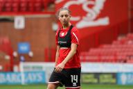 Sheffield, England, March 26th 2023; Mia Enderby during the warm up before FA Women\'s Championship - Sheffield United v Lewes at Bramall Lane, Sheffield, England. (Sean Chandler\/SPP) (Photo by Sean Chandler\/SPP\/Sipa USA