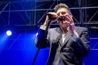 Tony Hadley, stage name of Anthony Patrick Hadley, sing on stage during his live performs for â&#x80;&#x9c;Mad About You with The Fabulous TH Band European Tourâ&#x80;&#x9d; at PalaUnical Theatre on April 24, 2024 in Mantua, Italy. (Photo by Roberto Tommasini\/LiveMedia \/ ip\/IPA\/Sipa USA