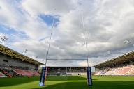 A general view of Leigh Sports Village ahead of the Betfred Super League Round 9 match Leigh Leopards vs Catalans Dragons at Leigh Sports Village, Leigh, United Kingdom, 26th April 2024 (Photo by Cody Froggatt\/News Images) in Leigh, United Kingdom on 4\/26\/2024. (Photo by Cody Froggatt\/News Images\/Sipa USA