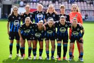 YLA\'s players pictured at the start of the match between Club YLA and OHL women, the final of the Belgian Cup, in Heverlee, Wednesday 01 May 2024. BELGA PHOTO LAURIE DIEFFEMBACQ (Photo by LAURIE DIEFFEMBACQ\/Belga\/Sipa USA