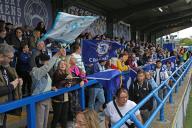 London, May 5th 2024: Sell out Kingsmeadow fans prior to lick off during the Barclays FA Womens Super League game between Chelsea and Bristol City at Kingsmeadow, London, England on May 5th 2024 (Pedro Soares \/ SPP) (Photo by Pedro Soares \/ SPP\/Sipa USA