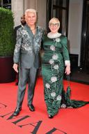 Baz Luhrmann, Catherine Martin at The Mark Hotel before the 2024 Met Gala: Sleeping Beauties: Reawakening Fashion held at the Metropolitan Museum of Art on May 6, 2024 in New York City, New York, USA,. Photo by Abaca\/Sipa