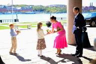 Crown Princess Victoria and Prince Daniel during a luncheon at Stockholm City Hall, on the final day of the first state visit by the Danish Royals to Sweden. (Photo by DPPA\/Sipa USA