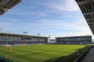 A general view inside of Halliwell Jones Stadium, home of Warrington Wolves ahead of the Betfred Super League Round 11 match Warrington Wolves vs Hull KR at Halliwell Jones Stadium, Warrington, United Kingdom, 9th May 2024 (Photo by Gareth Evans\/News Images) in Warrington, United Kingdom on 5\/9\/2024. (Photo by Gareth Evans\/News Images\/Sipa USA