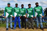 Pakistan fans ahead of the third International Twenty\/20 match at Clontarf Cricket Club, Dublin Picture by John Crothers\/Focus Images\/Sipa USA +353 87811 3591 14\/05