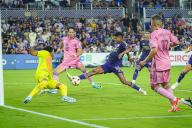 Orlando, Florida, USA, May 15, 2024, Orlando City SC player Wilder Cartagena #16 defends a goal attempt in the second half at Inter&Co Stadium. (Photo by Marty Jean-Louis\/Sipa USA