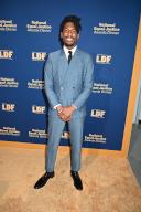 Jon Batiste attends the LDF at National Equal Justice Awards Dinner at The Glass House in New York, New York, USA on May 16, 2024. Robin Platzer/ Twin Images/ SIPA