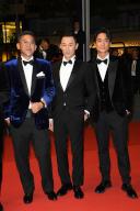 Soi Cheang , Raymond Lam , Terrance Lau 77th Cannes Film Festival Red Carpet of the movie -Twilight of the warriors: walled in- Cannes, France 16th May 2024 ©SGPItalia id 131441_026 Not