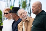 Nathalie Emmanuel, Giancarlo Esposito, Francis Ford Coppola and Laurence Fishburne attending the Megalopolis Photocall as part of the 77th Cannes International Film Festival in Cannes, France on May 17, 2024. Photo by Aurore Marechal/Abaca/Sipa