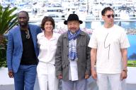 Cyril Guéï , Irène Jacob , Rithy Panh , Grégoire Colin 77th Cannes Film Festival Photocall of the movie -Rendez-Vous aves Pol Pot (Meeting with Pol Pot) Cannes, France 17th May 2024 ©SGPItalia id 131441_029 Not