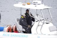 Former King Juan Carlos enjoys boat ride in Sanxenxo, Pontevedra, Spain on May 17, 2024. Photo by Angel Diaz Brinas/Europa Press/Abaca/Sipa