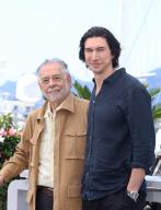 Francis Ford Coppola and Adam Driver attend the "Megalopolis" Photocall at the 77th annual Cannes Film Festival at Palais des Festivals on May 17, 2024 in Cannes, France. Photo: DGP/imageSPACE /Sipa