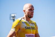 240518 Kasper Kadestål of Sweden looks dejected after competing in men\