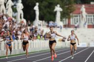Rome, Italy 18.05.2024: Lisanne de Witte WIN 400m women during Rome Spring Festival 2024 at stadio dei Marmi in Rome. (Photo by marco iacobucci \/ ipa-agency.net\/IPA\/Sipa USA