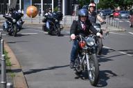 More than 100 riders took part in the global event The Distinguished Gentleman