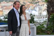 Dennis Quaid, Demi Moore attending a photocall for the movie The Substance during the 77th Cannes Film Festival in Cannes, France on May 20, 2024. Photo by Julien Reynaud/APS-Medias/Abaca/Sipa