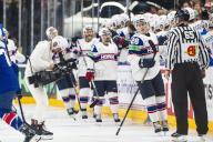 PRAGUE, CZECH REPUBLIC - MAY 20: Michael Brandsegg-nygard of Norway celebrates his goal during the preliminary round match between Great Britain and Norway at Prague Arena on May 20, 2024 in Prague, Czech Republic. (Photo by Jari Pestelacci/Just Pictures/Sipa USA