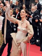 77th International Cannes Film Festival / Festival de Cannes 2024. Day seven. Canadian model and actress Coco Rocha at the premiere of the film "The Apprentice". 20.05.2024 France, Cannes Photo credit: Anatoliy Zhdanov/Kommersant/Sipa