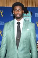 Jaren Jackson Jr. attending the 45TH Annual Sports Emmy Awards at Jazz at Lincoln Cener in New York, NY on May 21, 2024. (Photo by Efren Landaos/Sipa USA